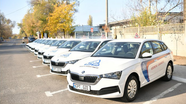 Agenția Servicii Publice și-a modernizat parcul de mașini pentru examenele auto
