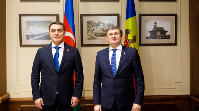 Perspectivele de consolidare a dialogului interparlamentar moldo-azer, discutate de Igor Grosu cu prim-vicepreședintele Parlamentului Republicii Azerbaidjan