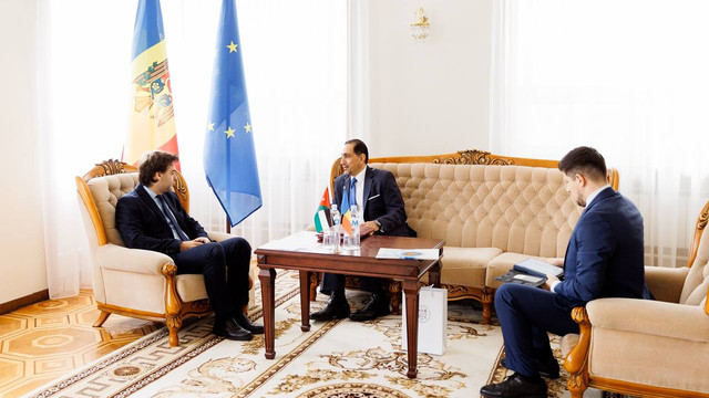 Nicu Popescu a avut o întrevedere cu ambasadorul Regatului Hașemit al Iordaniei în Republica Moldova, cu reședința la București, Sufyan Qudah