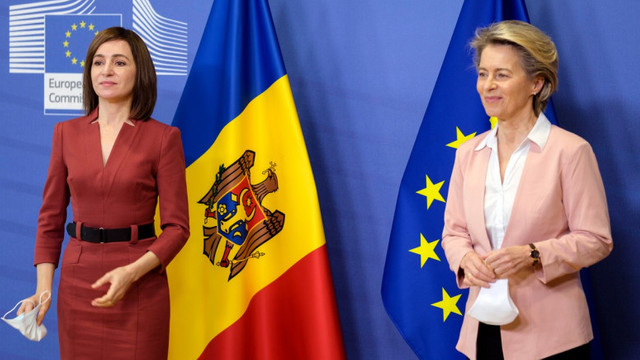 LIVE | Conferință de presă susținută de Președinta Republicii Moldova, Maia Sandu, și Președinta Comisiei Europene, Ursula von der Leyen