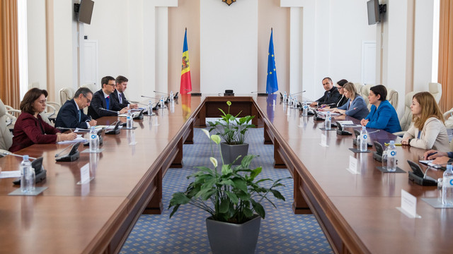 Prim-ministrul Natalia Gavrilița a discutat cu directorul executiv al BERD