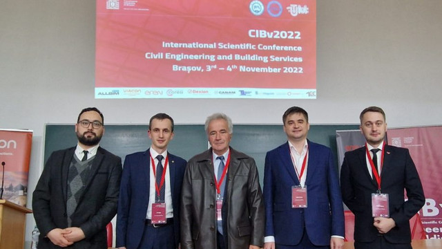 UTM a participat la Conferința Științifică Internațională „CIBv – Civil Engineering and Building Services 2022”