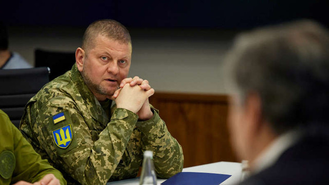 Ucraina: Zalujnîi i-a transmis generalului Milley că armata ucraineană nu acceptă negocieri cu Rusia