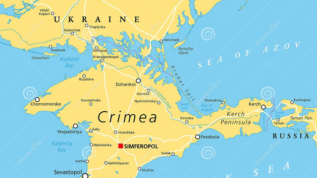 Explozii în peninsula Crimeea, ocupată de Rusia