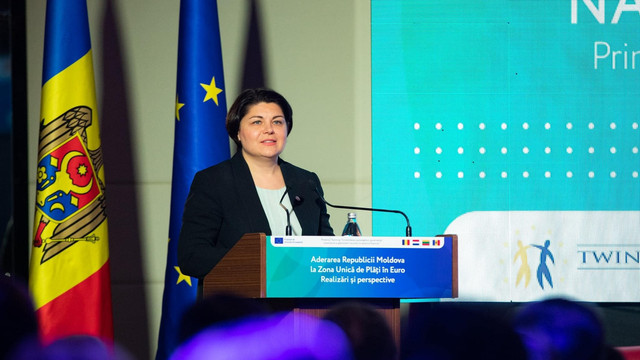 Natalia Gavrilița: „Aderarea Republicii Moldova la Zona Unică de Plăți în Euro rămâne o prioritate”
