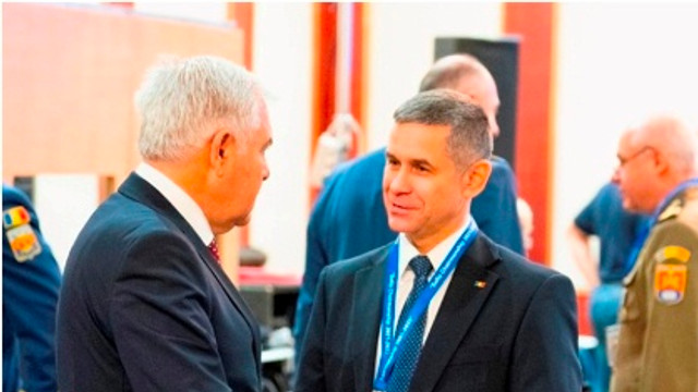 Ministrul Apărării Anatolie Nosatîi a solicitat consiliere și sprijin de la omologul din România, pentru constituirea unor capabilități militare care să participe la misiuni internaționale