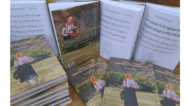 O carte dedicată cântăreței Ioana Căpraru a fost lansată la Biblioteca Națională
