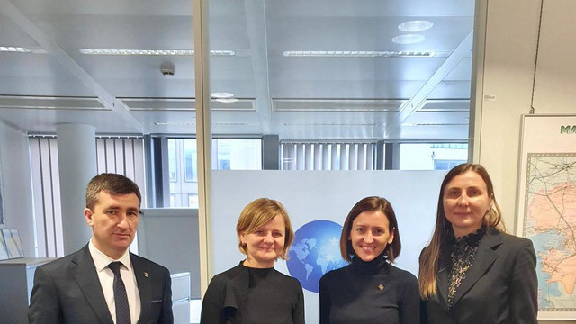 Veronica Dragalin, șefa Procuraturii Anticorupției în prima sa vizită oficială la Bruxelles