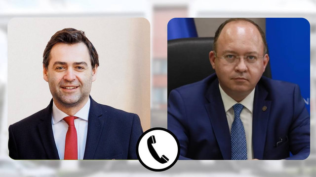 Convorbirea telefonică a ministrului de externe Nicu Popescu cu omologul român, Bogdan Aurescu