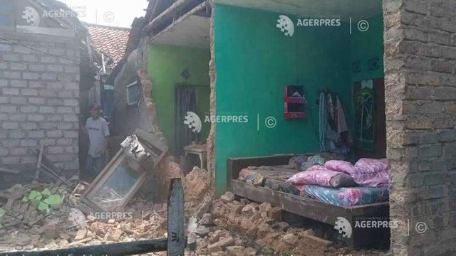 Indonezia: Cel puțin 56 de morți și sute de răniți în urma unui seism cu magnitudinea 5,6