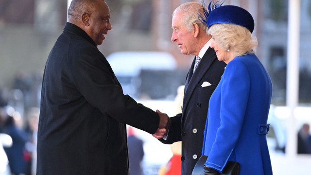 Ceremonie fastuoasă la Londra. Regele Charles primește pentru prima oară un șef de stat în vizită oficială de când a devenit suveran


