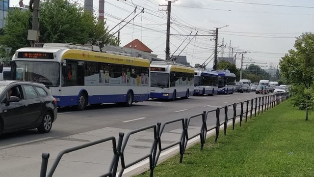 UPDATE / Circulația troleibuzelor începe a fi restabilită 