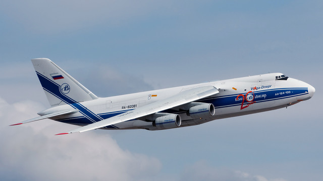 China acordă sprijin militar Rusiei: Aeronave de transport An-124 „Ruslan” ale companiei ruse „Volga-Dnepr” au efectuat zboruri regulate