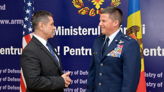 Șeful Comandamentului Operațiuni speciale din Europa al Statelor Unite ale Americii, în vizită la Ministerul Apărării
