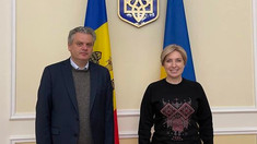 Oleg Serebrian a avut la Kiev o întrevedere cu ministrul pentru reintegrarea teritoriilor temporar ocupate ale Ucrainei, Irina Vereșciuk