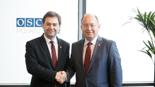 Miniștrii de externe ai României și R. Moldova, împreună la OSCE de Ziua Națională a României: Statele noastre sunt părți ale unei unice comunități de limbă, istorie și cultură
