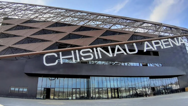 Chișinău Arena va fi inaugurată pe 24 decembrie
