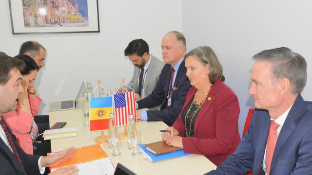 Nicu Popescu, întrevedere cu subsecretarul de stat SUA, Victoria Nuland. „SUA susțin cu fermitate suveranitatea, integritatea teritorială și agenda de reforme democratice ale R. Moldova”