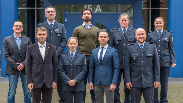 Delegația Poliției de Frontieră, în vizită de informare la Poliția Federală Germană
