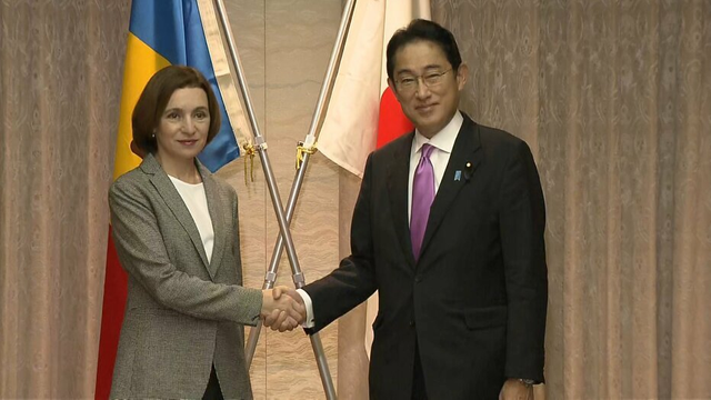 Maia Sandu, întâlnire cu premierul Japoniei, Fumio Kishida