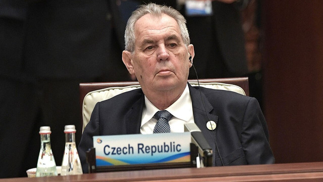 Președintele ceh Milos Zeman: Ajutorul pentru Ucraina trebuie să aibă prioritate în fața intereselor economice