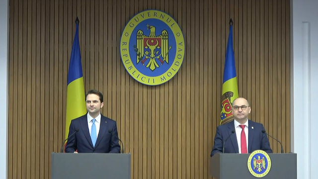 LIVE | Viceprim-ministrul pentru digitalizare al R. Moldova și ministrul Cercetării, Inovării și Digitalizării al României, susțin o conferință de presă 