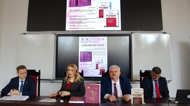 Două noi publicații de limba română și de istorie au văzut lumina tiparului la Chișinău, cu sprijinul Departamentului pentru Relația cu Republica Moldova din Guvernul României