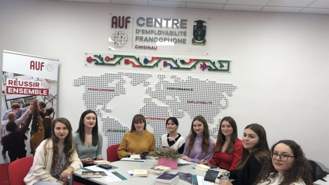 Studenții francofoni ai USM au participat, în premieră, la proiectul Premiul Goncourt – Alegerea României și a Republicii Moldova 2022