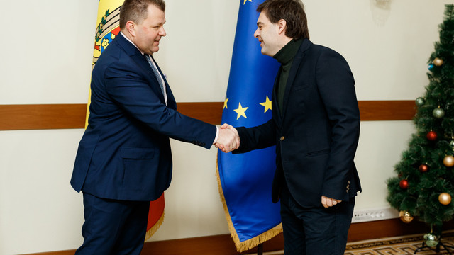 Nicu Popescu, întrevedere cu Mantas Adomėnas, viceministrul afacerilor externe al Lituaniei