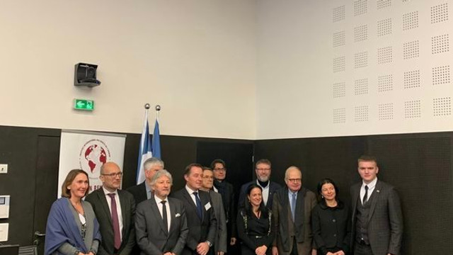 Premieră pentru USM. Studenții de la Filiera Francofonă Drept au participat la Conferința Internațională „Statul de drept în Europa” de la Strasbourg