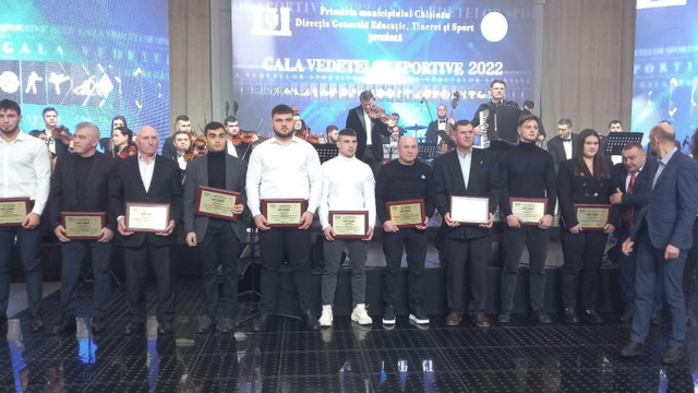 Au fost premiați sportivii și antrenorii din municipiul Chișinău