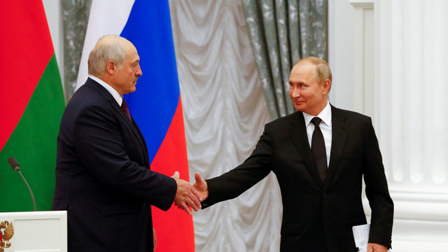 Vizită rară a lui Putin în Belarus. Calul troian și mesajul sfidător al lui Lukașenko: Rușii nu conduc țara