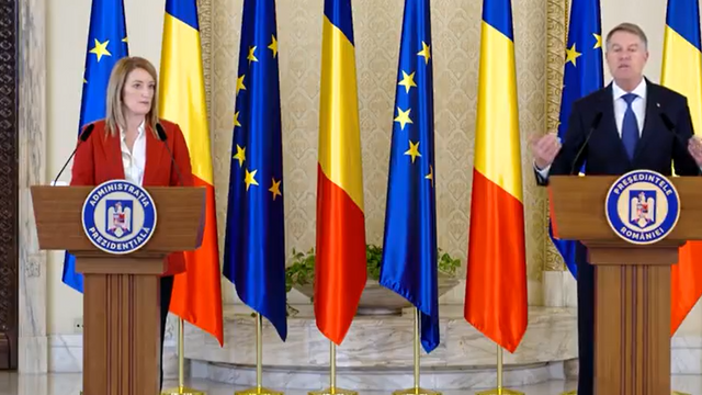Roberta Metsola, președintele Parlamentului European: România aparține spațiului Schengen