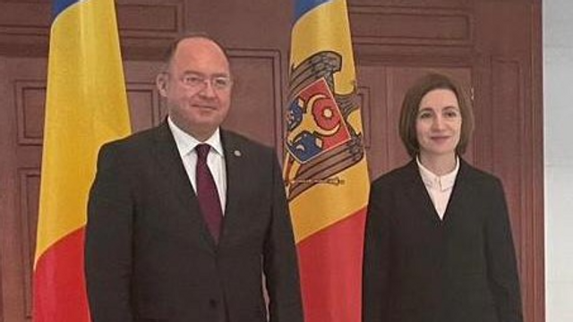 Ministrul afacerilor externe al României, Bogdan Aurescu a avut întrevedere cu Maia Sandu, Natalia Gavrilița și cu Igor Grosu