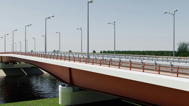Comisia Europeană a aprobat o finanțare de 17 milioane Euro pentru Podul peste Prut de la Ungheni. Va fi primul pod cu 4 benzi între România și Republica Moldova