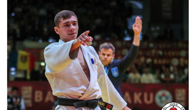 Denis Vieru este cel mai bun judocan la nivel mondial în 2023 la categoria lui de greutate