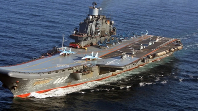 Incendiu pe singurul portavion al Rusiei, „Amiral Kuznețov”
