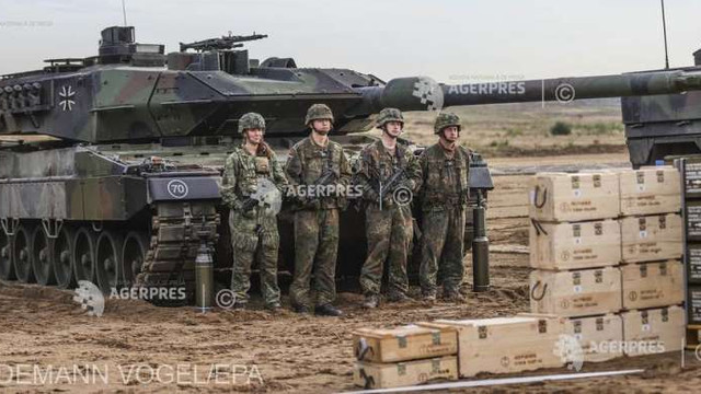 Aproape jumătate dintre germani se opun furnizării de tancuri Leopard 2 Ucrainei