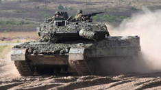 Mesajul viral al ministrului de Externe al Lituaniei după ce Germania a aprobat trimiterea tancurilor Leopard în Ucraina: „Tanke schon”