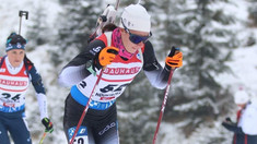 Alina Stremous a ocupat locul 7 la Europenele de biatlon