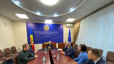 Ministrul Educației și Cercetării, Anatolie Topală și Adrian Băluțel, secretar de Stat, au avut o întrevedere cu o delegație a Comitetului Olimpic și Sportiv Român