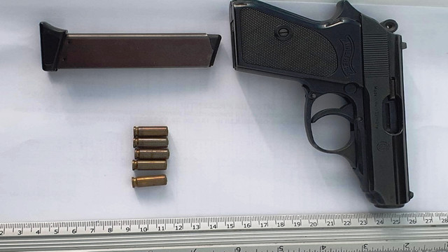 ​Un ucrainean, prins în vama Albița cu un pistol de 8 milimetri. Ce le-a spus polițiștilor de frontieră români