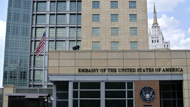 Ambasada SUA la Moscova a difuzat un apel către rușii care se opun războiului din Ucraina. Reacție furioasă a fostului președinte rus Medvedev
