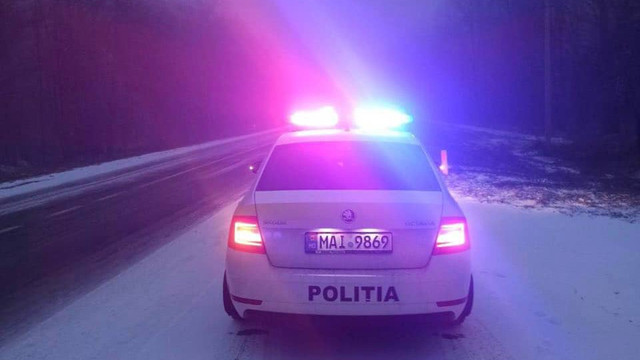 Polei, ghețus și ceață pe unele porțiuni din drumurile naționale. Recomandările Poliției Republicii Moldova