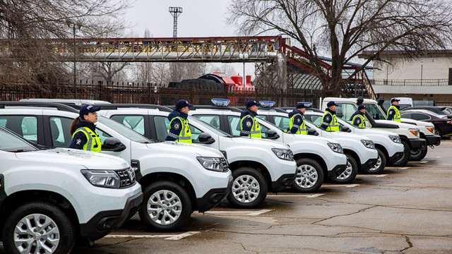 IGP a recepționat un lot de automobile din partea UNHCR și a Ambasadei SUA