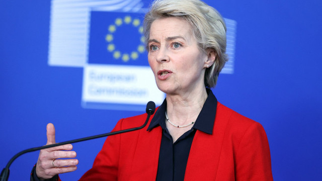 Ursula von der Leyen: „Trebuie să menținem creșterea presiunii pe Rusia și să sprijinim în continuare Ucraina”


