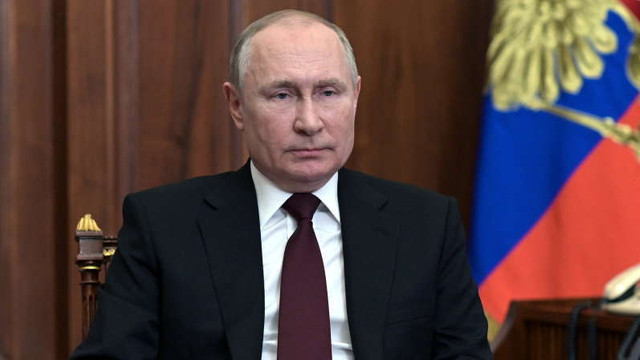 Ucraina: Vladimir Putin susține că „operațiunea militară specială” înregistrează o tendință pozitivă