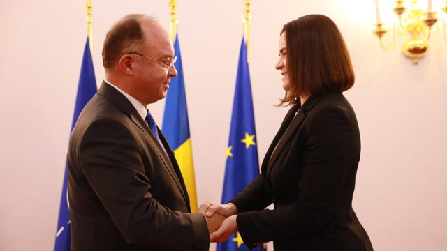 Ministrul român de externe Bogdan Aurescu condamnă “procesul-spectacol” din Belarus împotriva Svetlanei Tihanovskaia