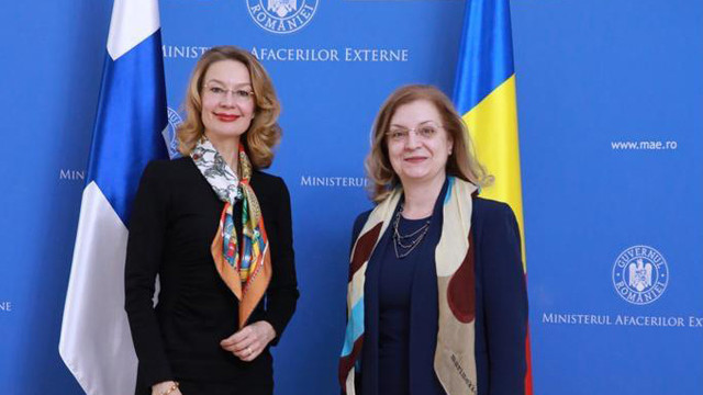 Secretarul de stat din cadrul Ministerului român de Externe și ministra pentru afaceri europene și proprietatea de stat al Finlandei, se află într-o vizită de lucru în R. Moldova