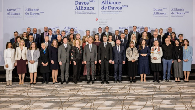 Republica Moldova, împreună cu alte 31 de state, a semnat la Davos, Memorandul „Către o cultură construită pe calitate pentru Europa”